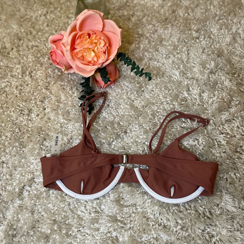 🆕SHEIN Brown Swimsuit - Picture 3 of 3